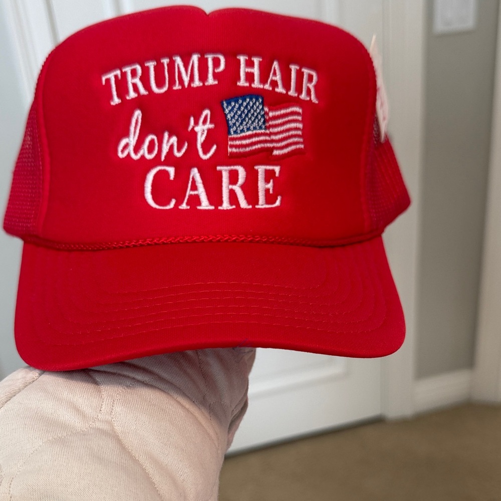 Trump Hair Don’t Care Trucker Hat